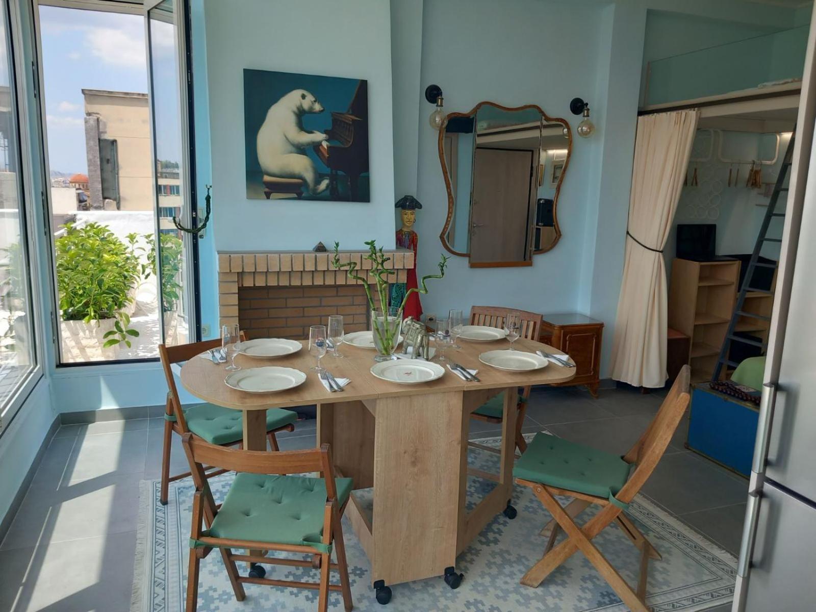 Acropolis Panoramic Studio Athén Kültér fotó